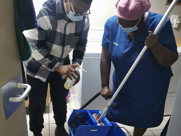 Professional cleaning services South Africa team